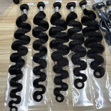 Burmese Raw Human Double Drawn Hair Bundles